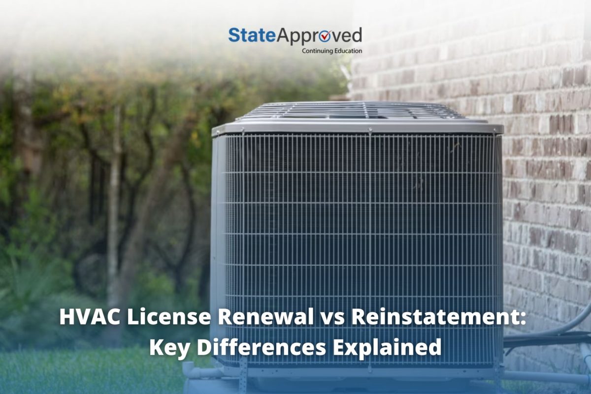 HVAC License Renewal vs Reinstatement: Key Differences Explained